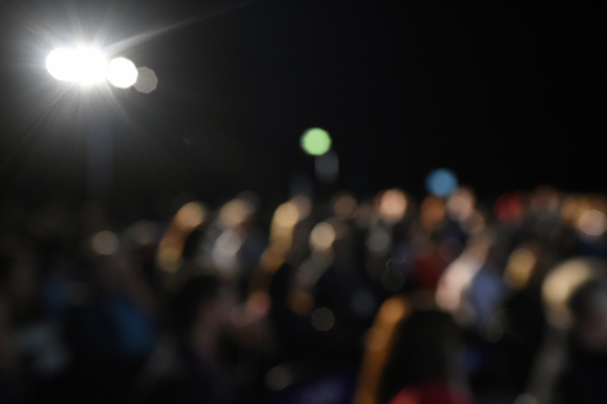 Defocused Conference Audience